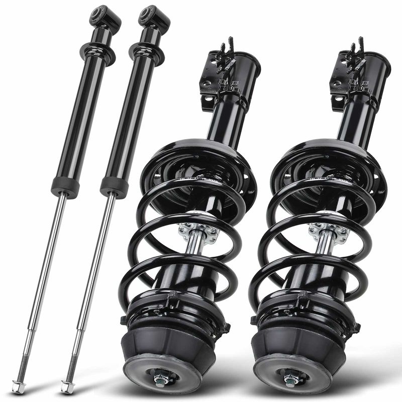 4x Front & Rear Complete Strut & Coil Spring Assembly for Saturn L200 L300 2.2L