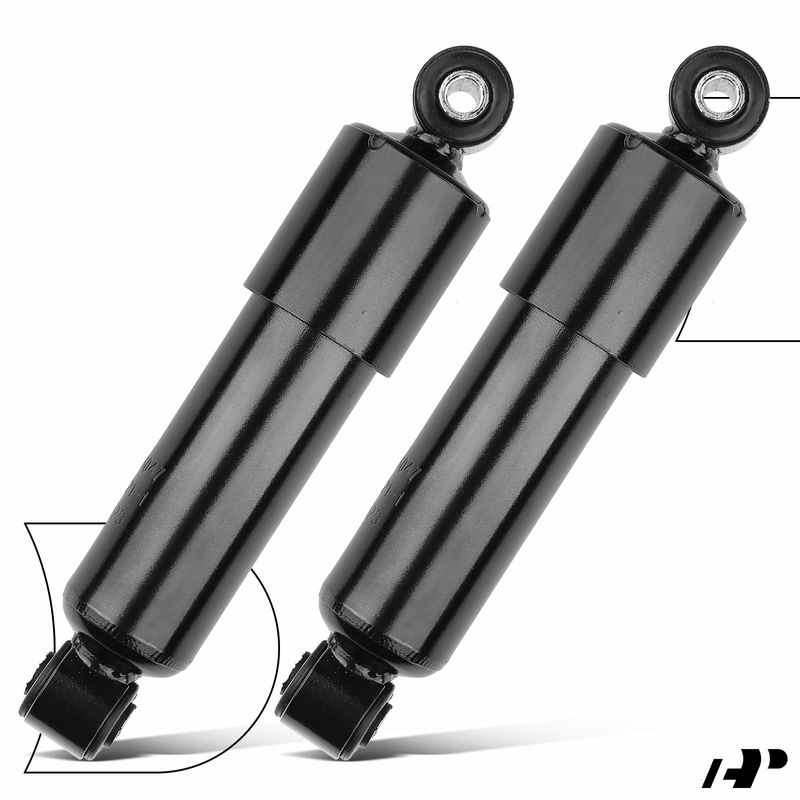 2x Cab Left & Right Shock Absorber for Kenworth T400 Freightliner Peterbilt 357