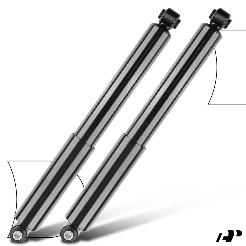 2x Rear Shock Absorber for IC Corporation RE School Bus 2003-2018