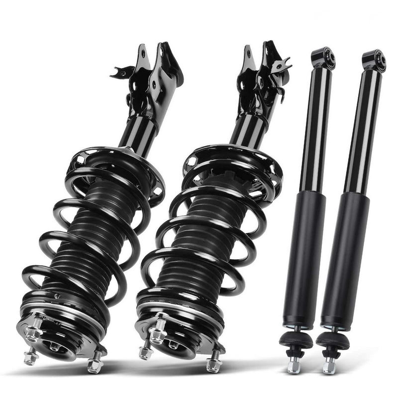 4x Front & Rear Complete Strut & Coil Spring Assembly for Acura CSX Honda Civic