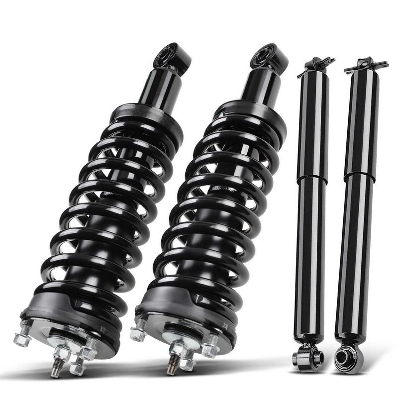 4x Front & Rear Complete Strut & Coil Spring Assembly for Chevy Colorado GMC