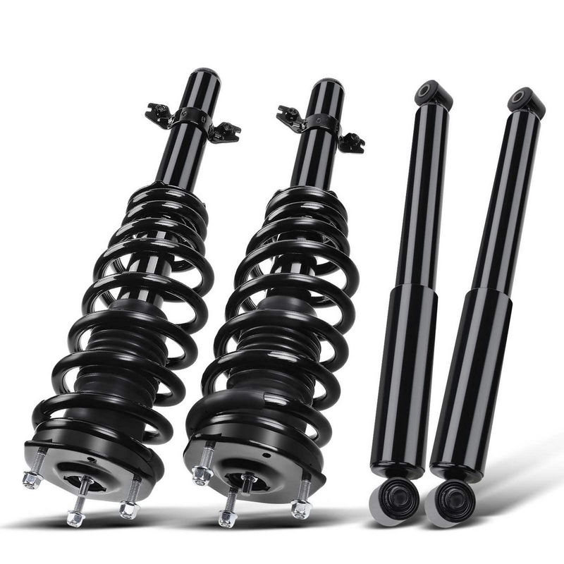 4x Front & Rear Complete Strut & Coil Spring Assembly for Mazda 6 09-13
