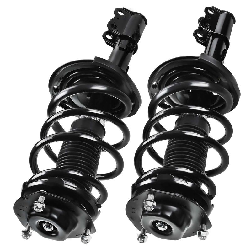 2x Front Complete Strut & Coil Spring Assembly for Toyota Sienna 2007-2010 FWD