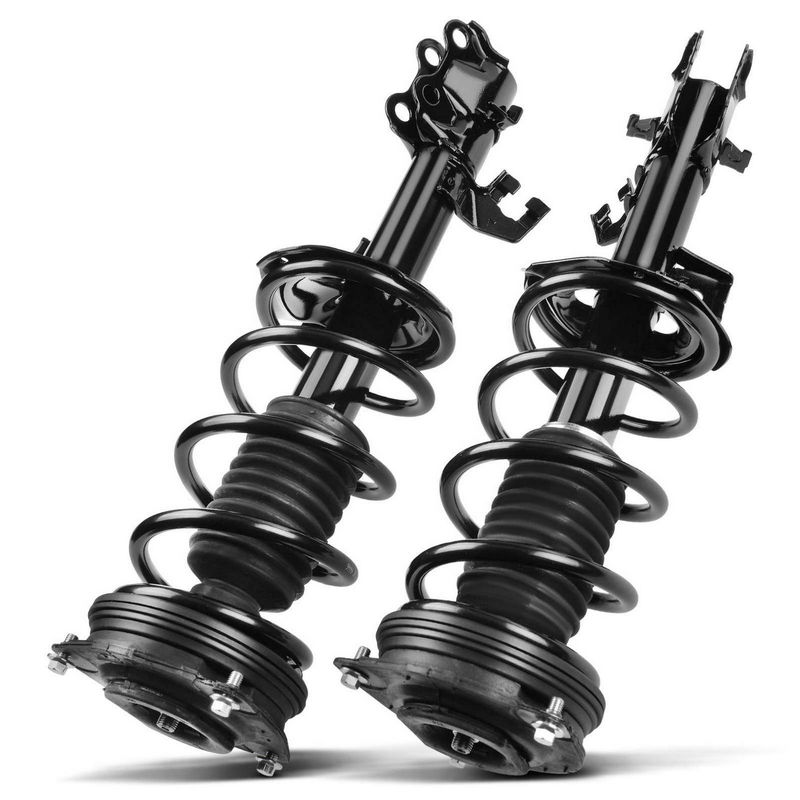 4x Front & Rear Complete Strut & Coil Spring Assembly for Nissan Versa 2007-2012