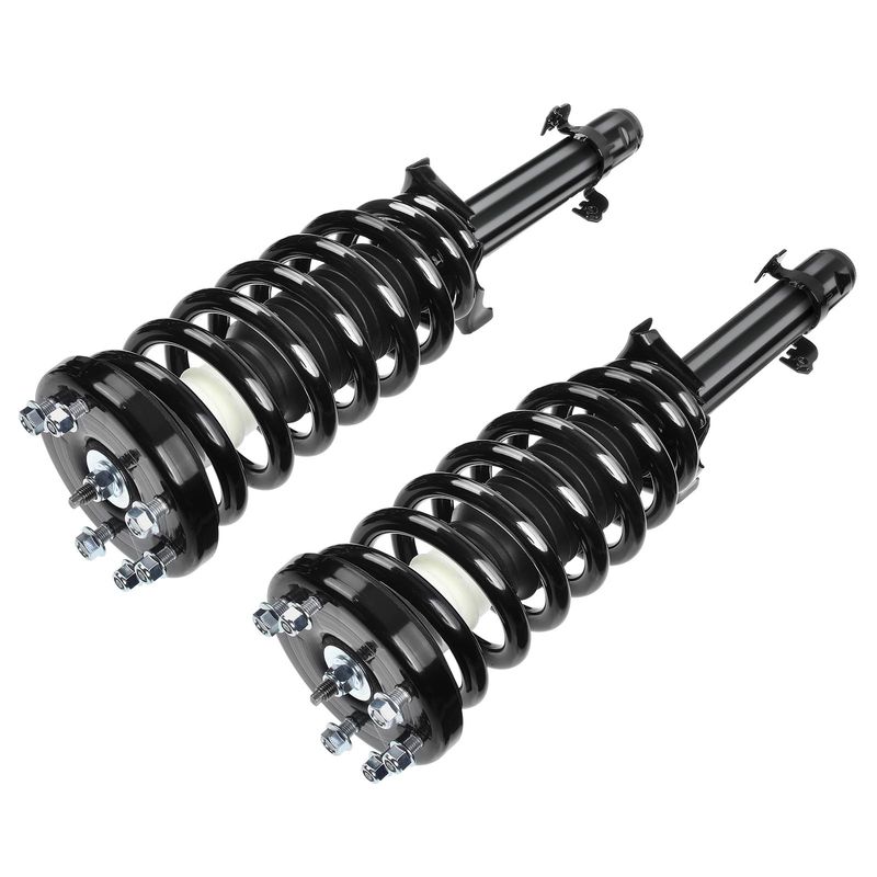 2x Front Complete Strut & Coil Spring Assembly for Honda Accord 2008-2012