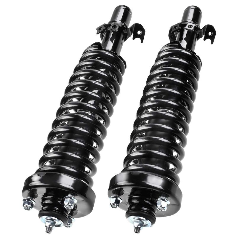 2x Front Complete Strut & Coil Spring Assembly for Honda Accord 1990 1991 1992 1993 2.2L