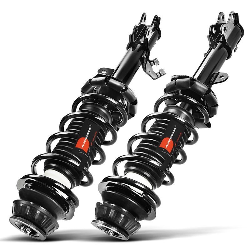 2x Front Complete Strut & Coil Spring Assembly for Nissan Versa 2012-2019 L4 1.6L