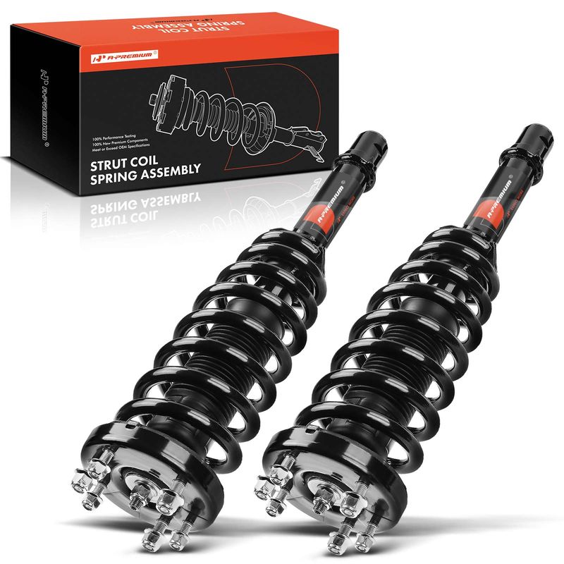 2x Front Complete Strut & Coil Spring Assembly for Acura TL 2004-2008 3.2L 3.5L