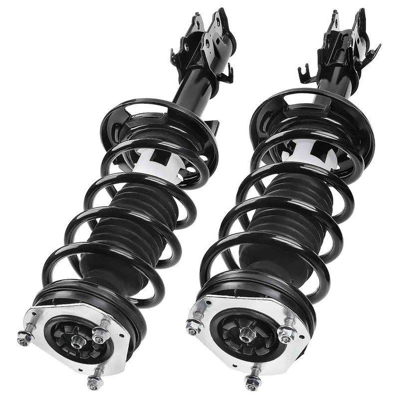 2x Front Complete Strut & Coil Spring Assembly for Ford Fiesta 2014-2018 1.0L 1.6L