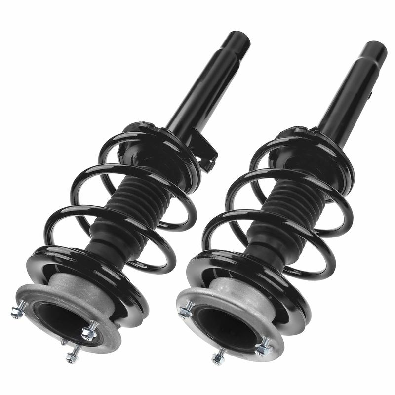 2x Front Complete Strut & Coil Spring Assembly for BMW E46 323Ci 325Ci 328Ci