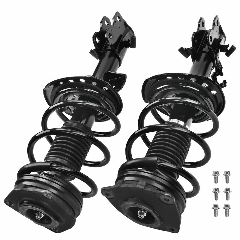 2x Front Complete Strut & Coil Spring Assembly for Nissan Sentra 2013 L4 1.8L