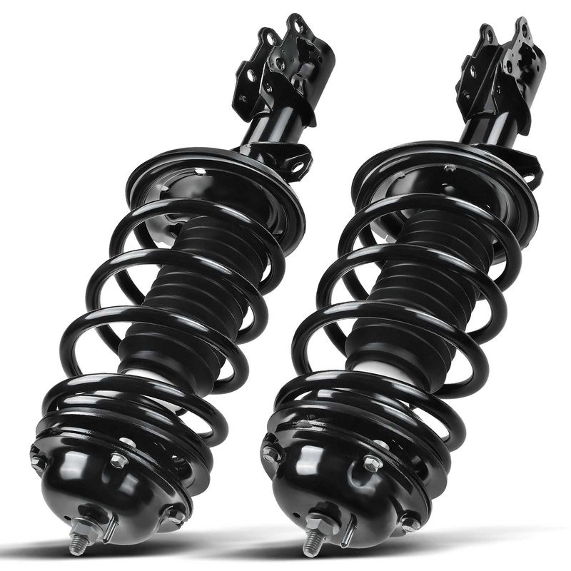 2x Front Complete Strut & Coil Spring Assembly for Saturn Ion 2003-2007 2.2L 2.4L