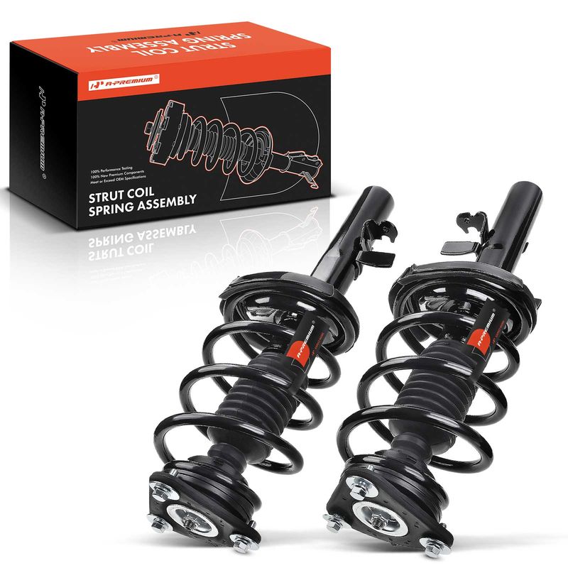 2x Front Complete Strut & Coil Spring Assembly for Ford C-Max 2013-2018 L4 2.0L