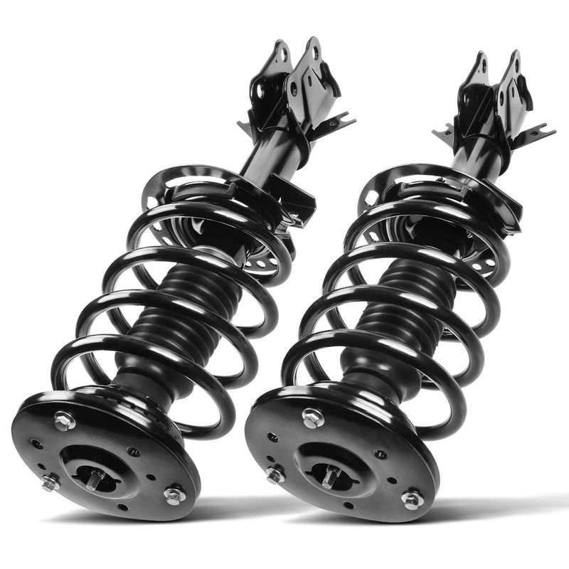 2x Front Complete Strut & Coil Spring Assembly for Ford Fusion 2013-2020 FWD