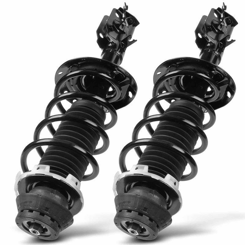 2x Front Complete Strut & Coil Spring Assembly for Honda Fit 2015-2019 L4 1.5L