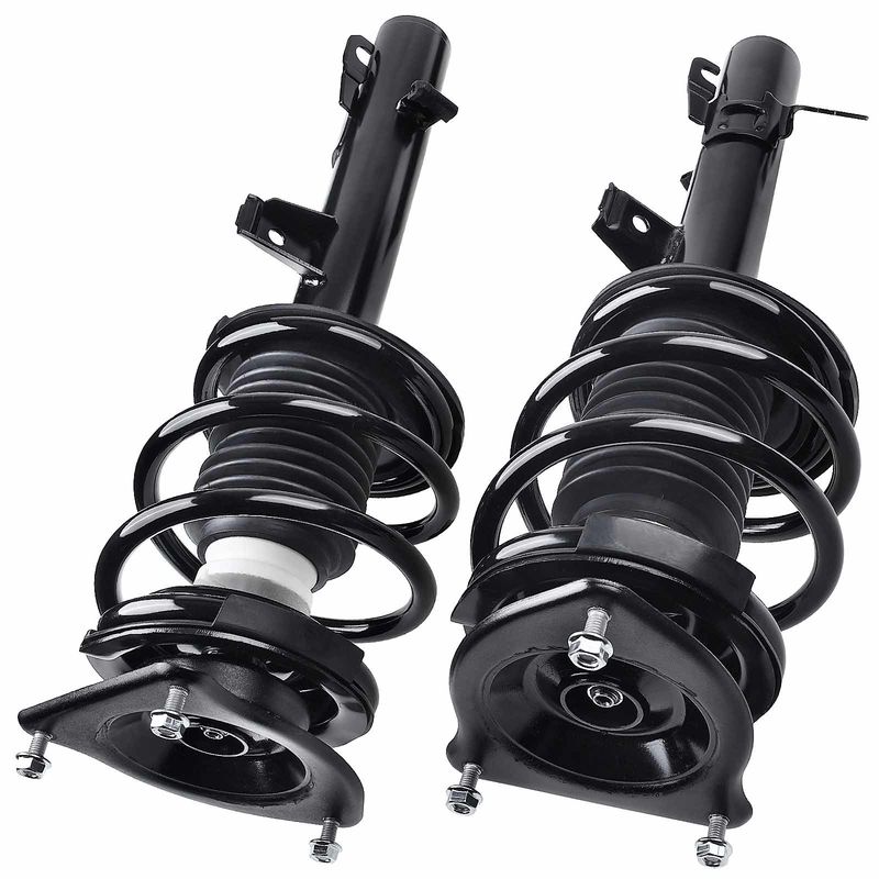 2x Front Complete Strut & Coil Spring Assembly for Mini Cooper 2002-2006 L4 1.6L