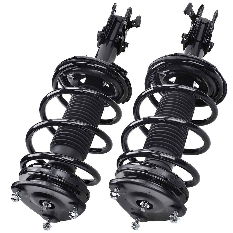 2x Front Complete Strut & Coil Spring Assembly for Hyundai Accent Kia Rio 06-11