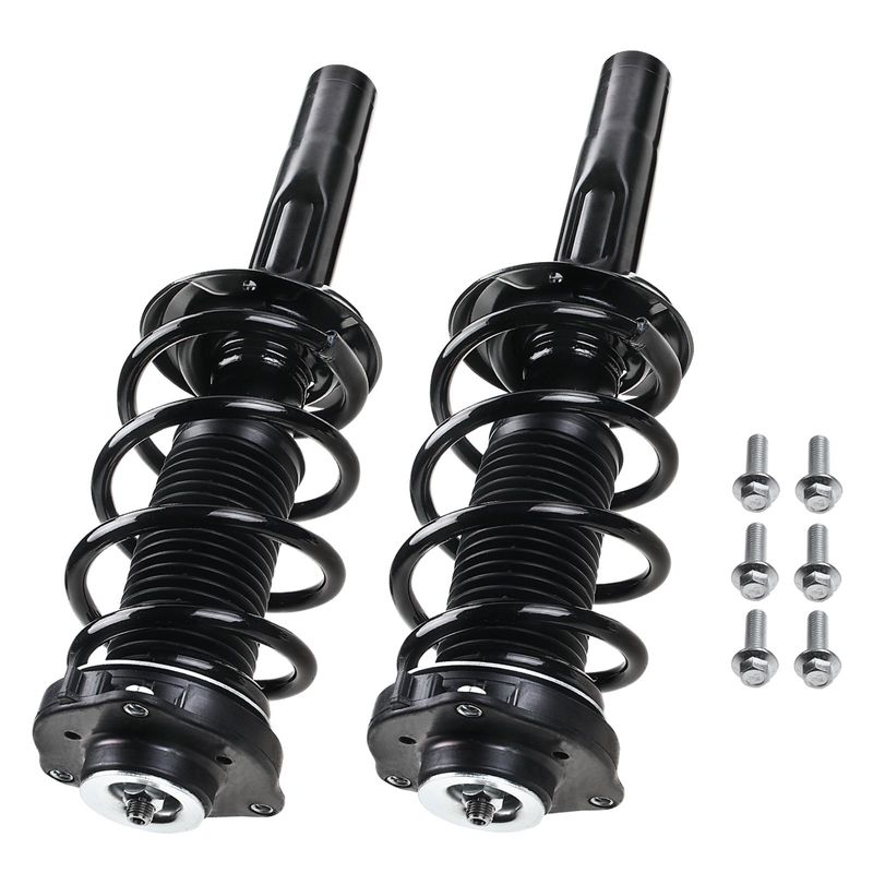 2x Front Complete Strut & Coil Spring Assembly for Audi A3 2006-2013 VW Jetta