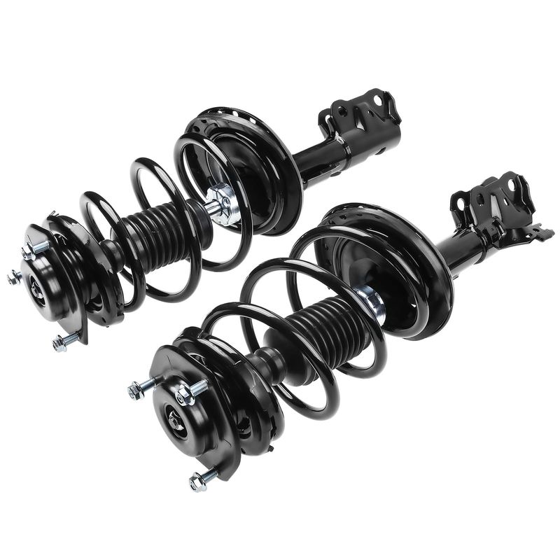 2x Front Complete Strut & Coil Spring Assembly for Toyota Camry 12-17 L4 2.5L 3.5L