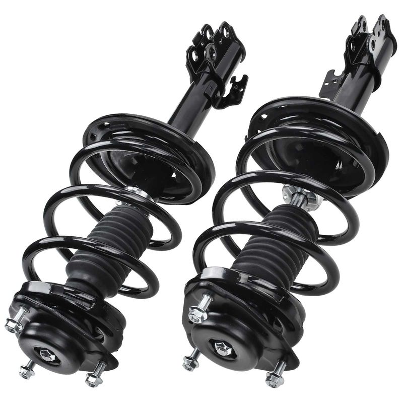 2x Front Complete Strut & Coil Spring Assembly for Toyota Sienna 2011-2014 AWD