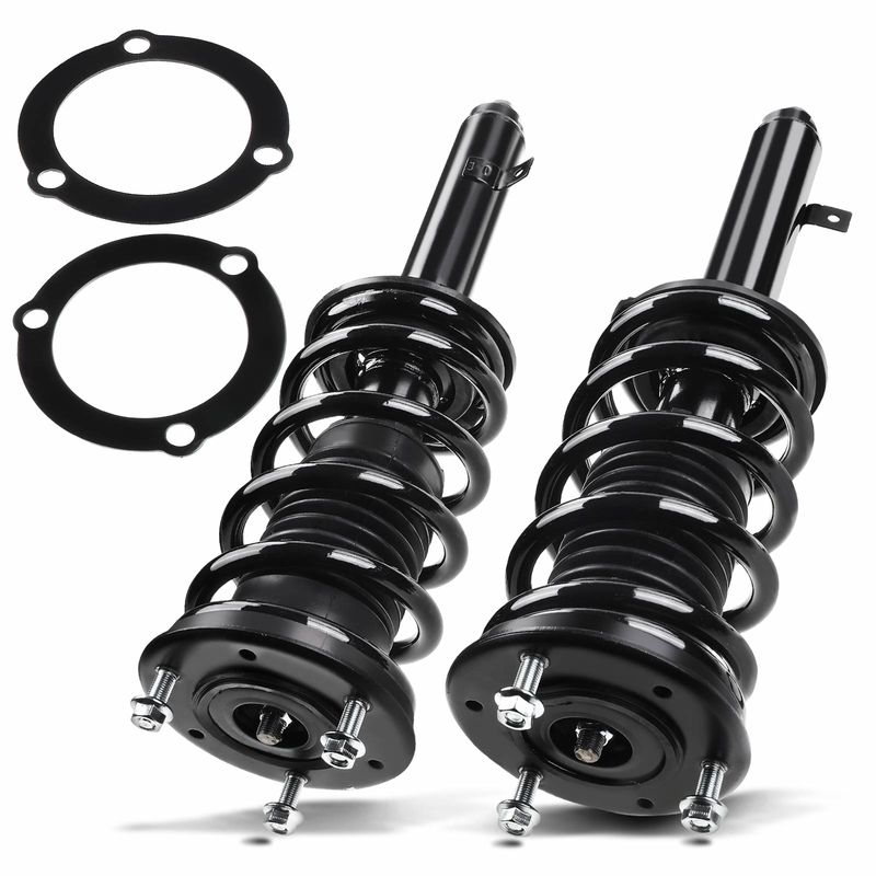 2x Front Complete Strut & Coil Spring Assembly for Lexus IS250 06-13 IS350 11-13 AWD