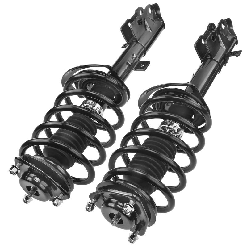 2x Front Complete Strut & Coil Spring Assembly for Jeep Compass Patriot FWD or 4WD