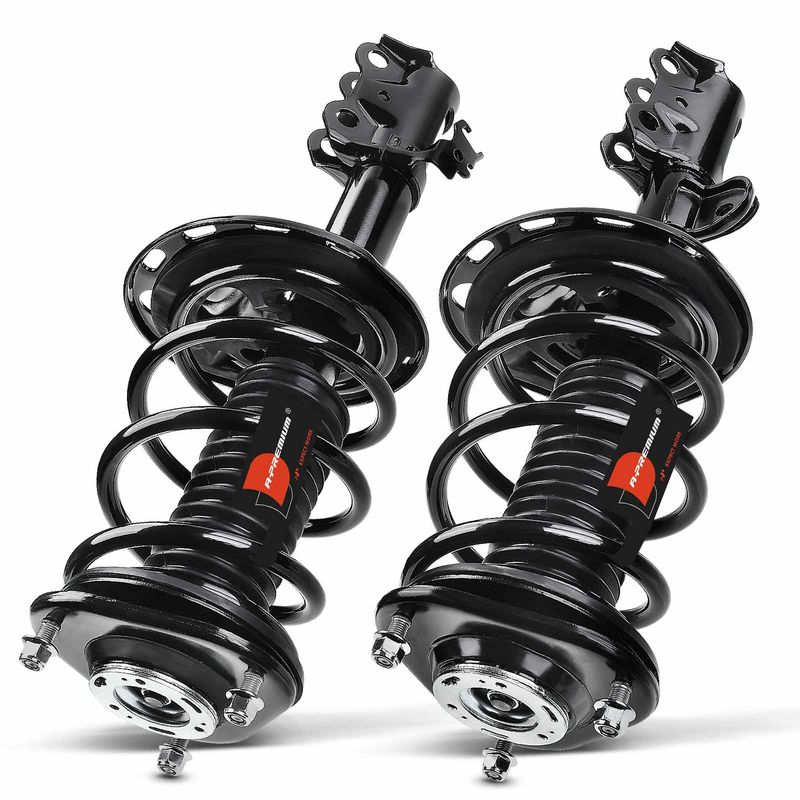 2x Front Complete Strut & Coil Spring Assembly for Toyota Prius V 12-16 Scion tC 11-16