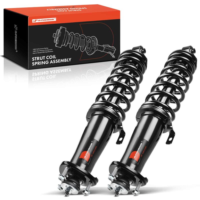 2x Rear Complete Strut & Coil Spring Assembly for Lexus IS250 06-13 IS350 11-13