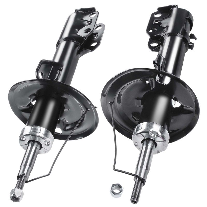 2x Front Shock Absorber for Toyota Prius C 12-14 Yaris 2006-2015