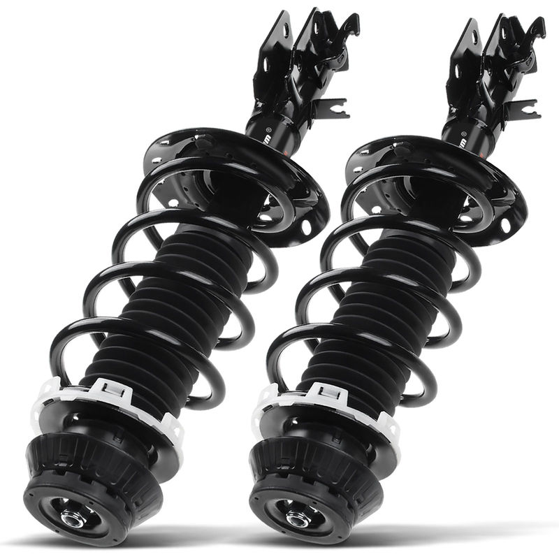 2x Front Complete Strut & Coil Spring Assembly for Honda Fit 09-13 1.5L Hatchback