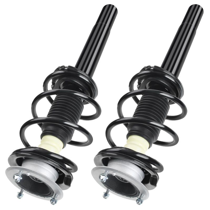 2x Front Complete Strut & Coil Spring Assembly for BMW E39 E60 525i 528i 530i