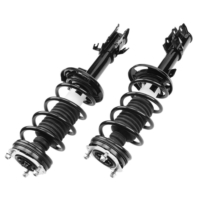2x Front Complete Strut & Coil Spring Assembly for Ford Fiesta 2014-2017 Manual