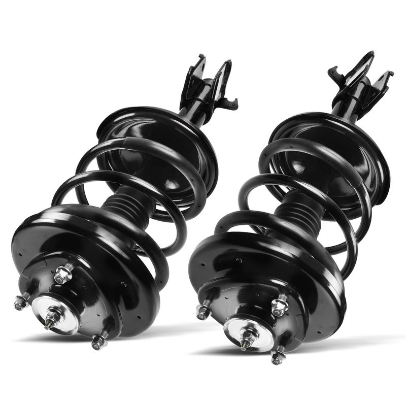 2x Front Complete Strut & Coil Spring Assembly for Acura MDX 01-02 Honda 03-05