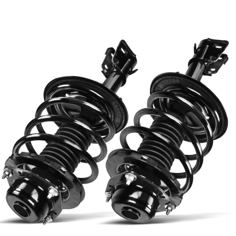 2x Front Complete Strut & Coil Spring Assembly for Chrysler Town & Country Dodge 95-00