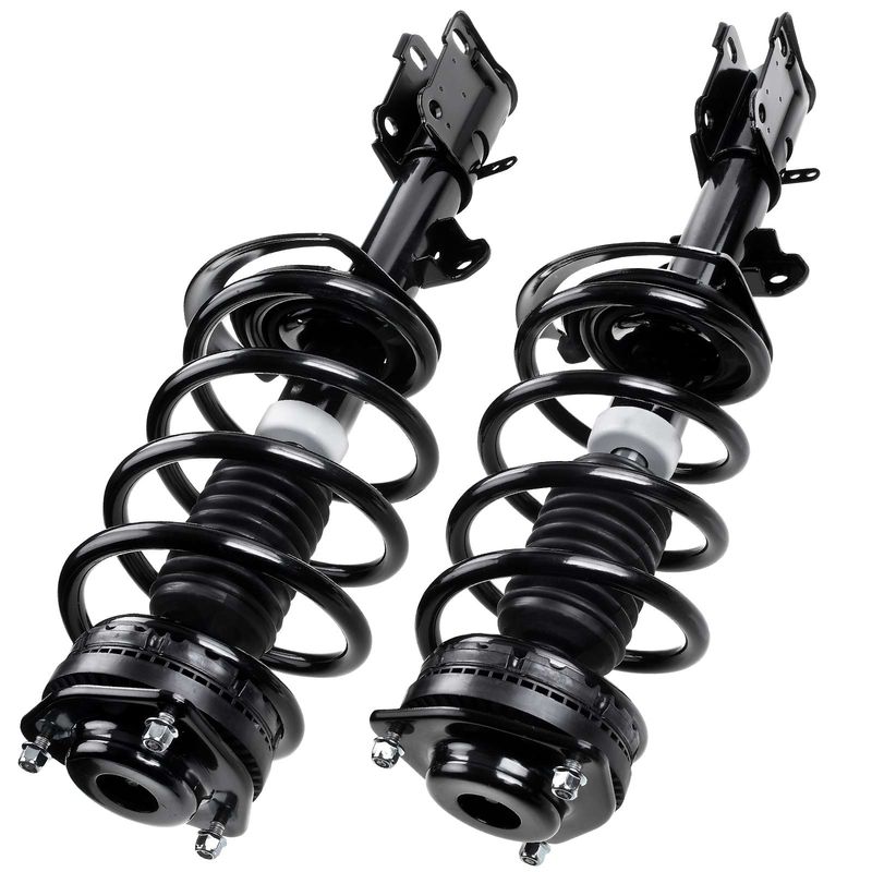 2x Front Complete Strut & Coil Spring Assembly for Chrysler Town & Country Dodge 08-10