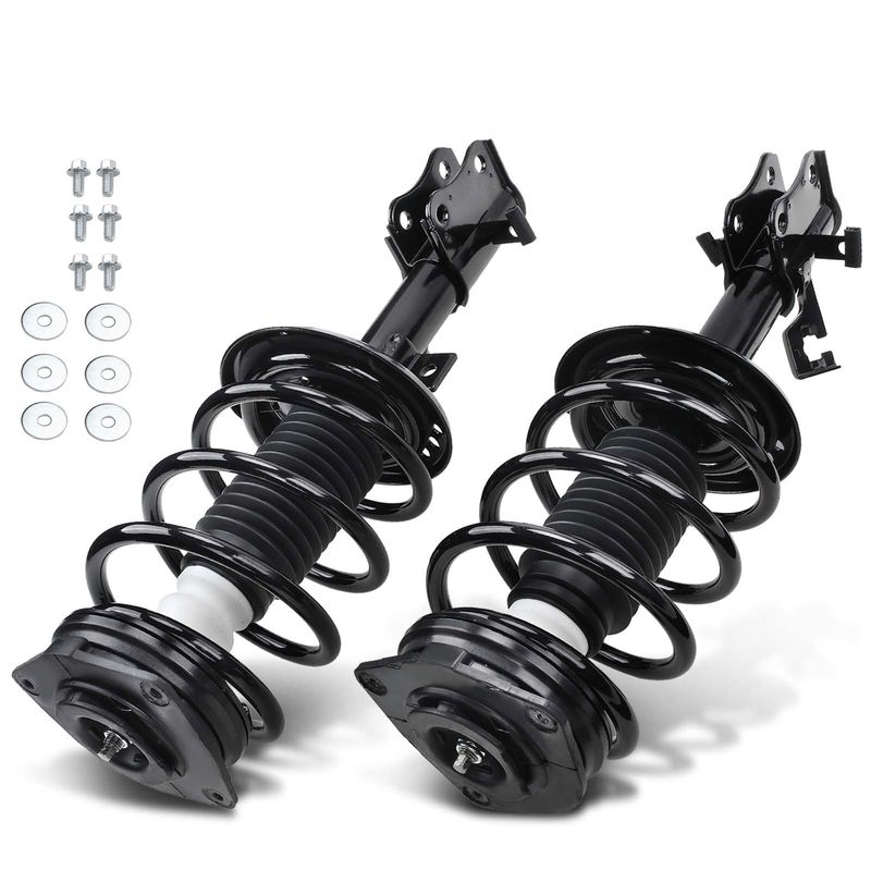 2x Front Complete Strut & Coil Spring Assembly for Nissan Sentra 07-12 L4 2.0L