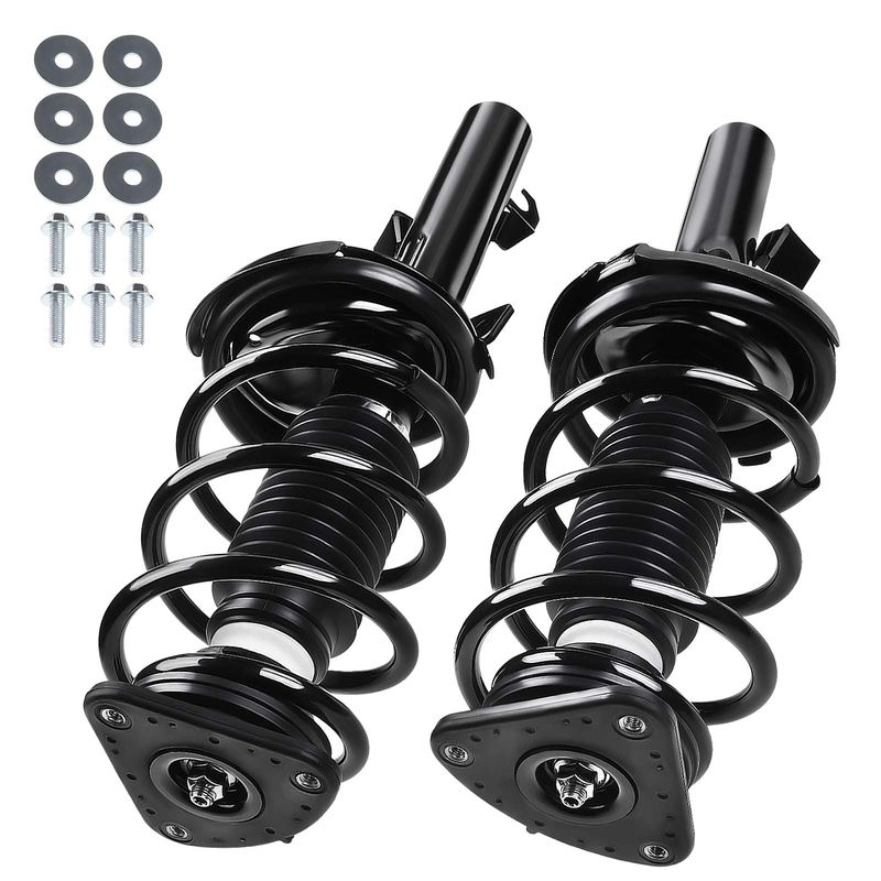 2x Front Complete Strut & Coil Spring Assembly for Mazda 3 2004 2005 2006-2013