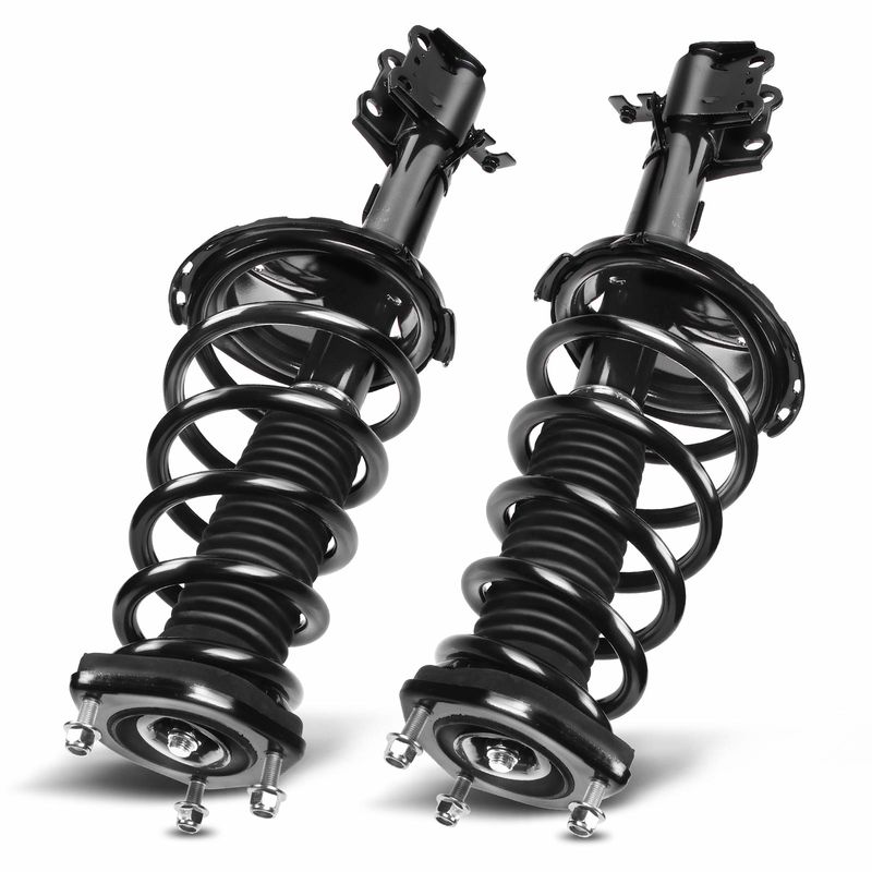 2x Rear Complete Strut & Coil Spring Assembly for Toyota Highlander 2008-2013 AWD
