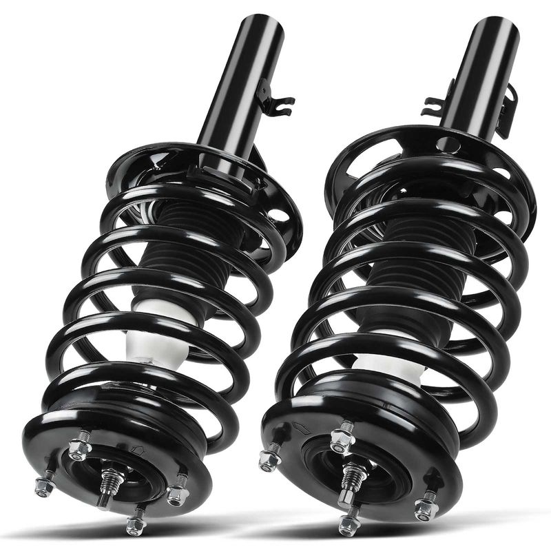 2x Front Complete Strut & Coil Spring Assembly for Ford Taurus 2008-2009