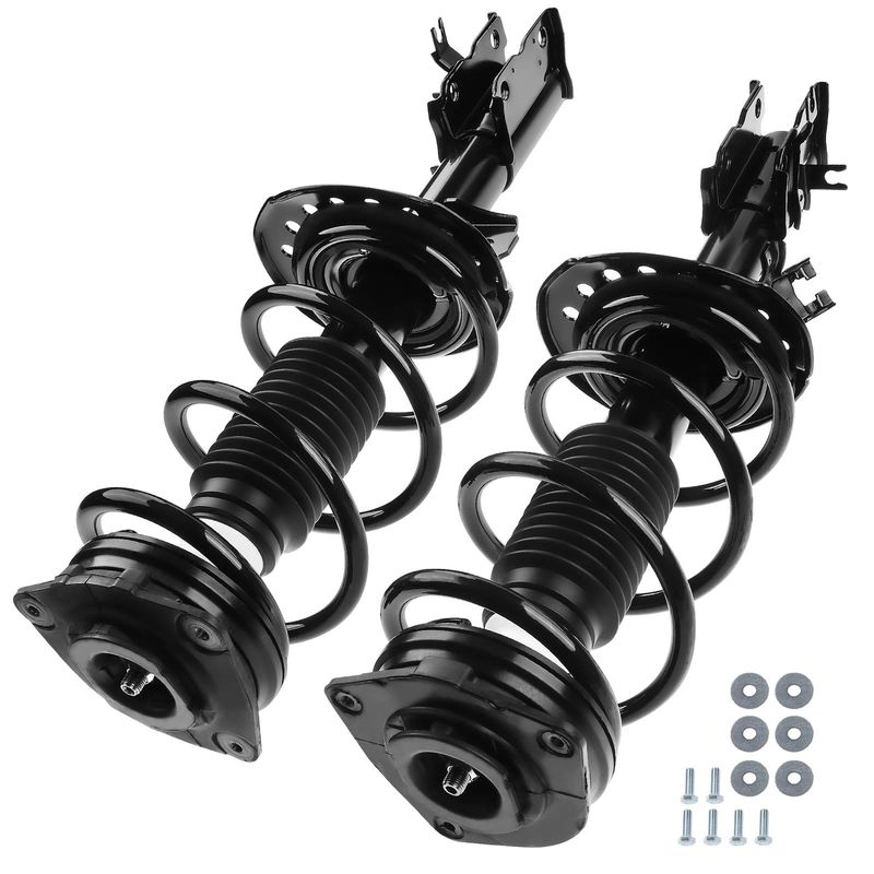 2x Front Complete Strut & Coil Spring Assembly for Nissan Rogue 2012-2015 2.5L