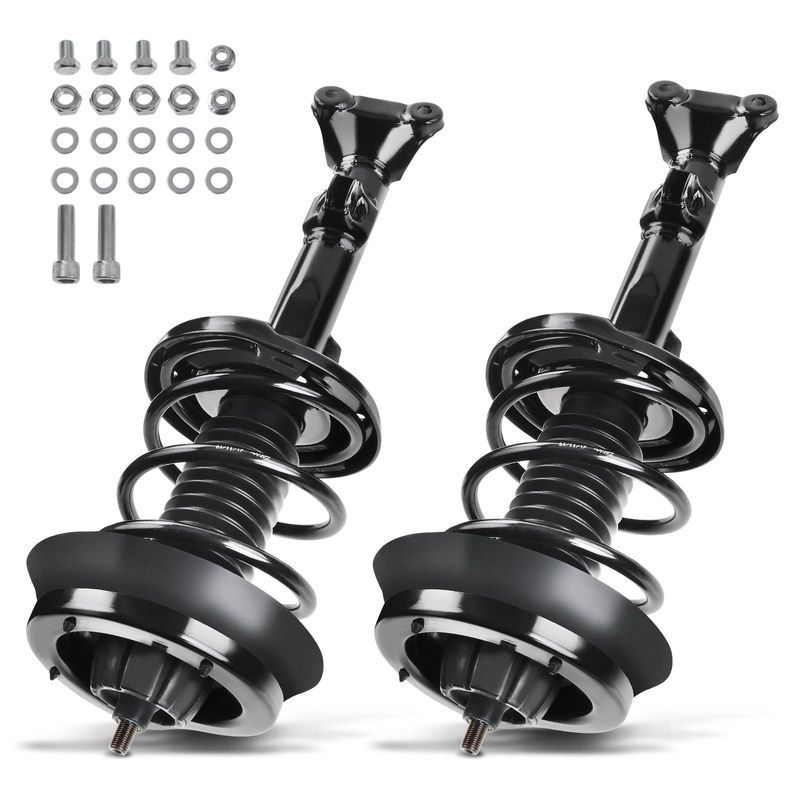 2x Front Complete Strut & Coil Spring Assembly for Mercedes-Benz C230 C240 C280