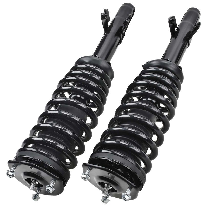 2x Front Complete Strut & Coil Spring Assembly for Ford Fusion Mercury 06-09