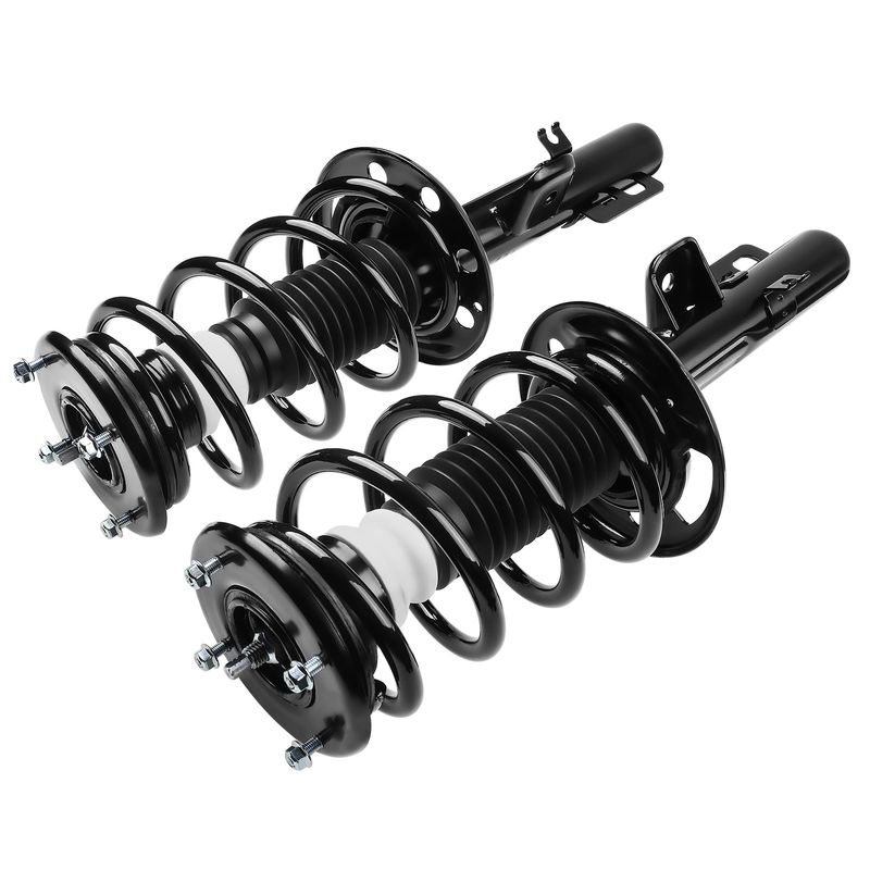 2x Front Complete Strut & Coil Spring Assembly for Ford Flex 2010 2011 V6 3.5L