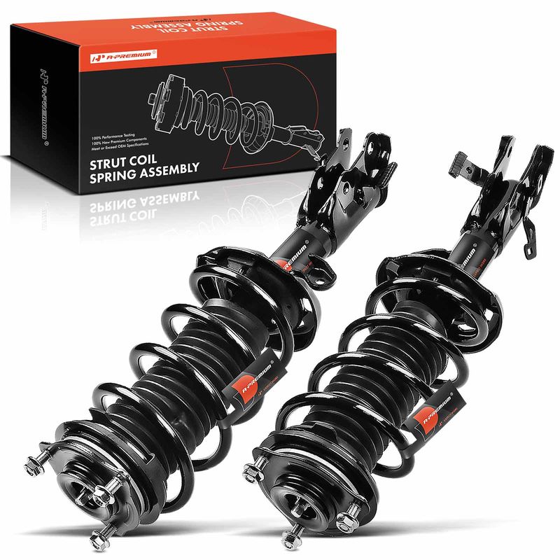 2x Front Complete Strut & Coil Spring Assembly for Honda Civic 12-13 1.8L Coupe