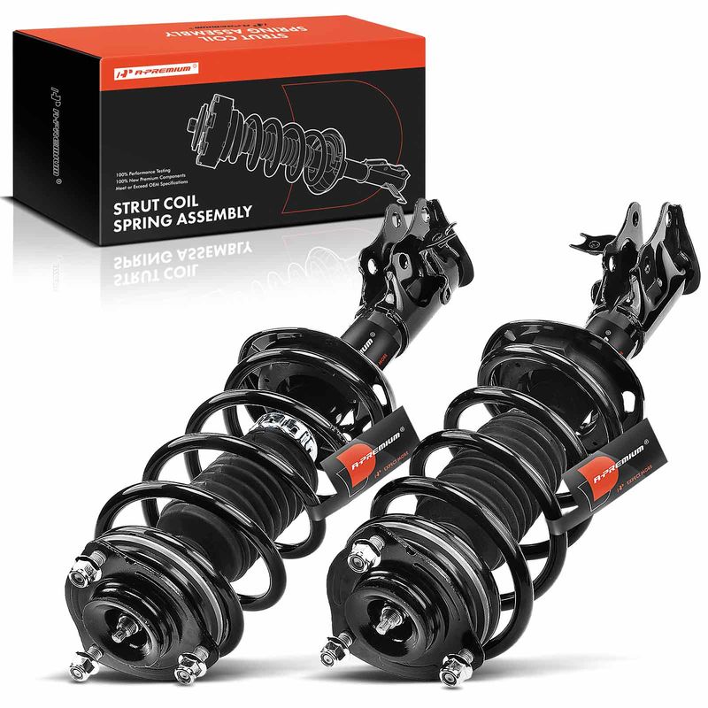 2x Front Complete Strut & Coil Spring Assembly for Honda Civic 2006-2011 L4 1.8L