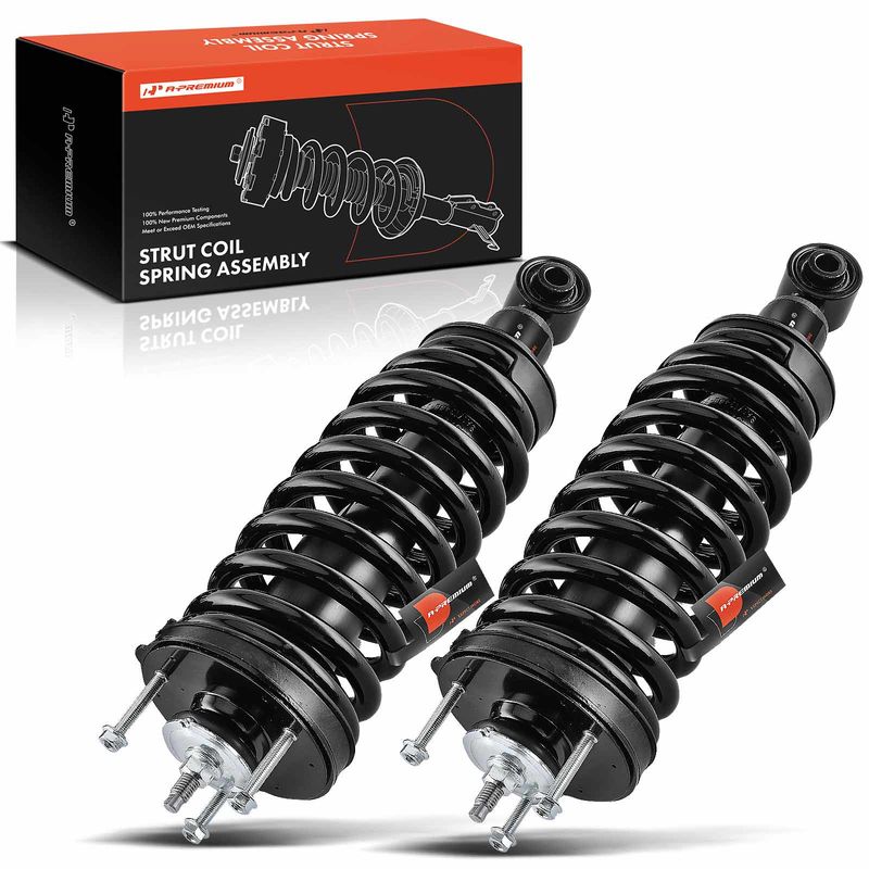 2x Front Complete Strut & Coil Spring Assembly for Ford Crown Victoria Lincoln