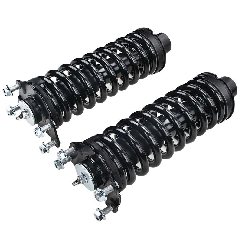 2x Front Complete Strut & Coil Spring Assembly for Jeep Liberty 2005 2006 2.8L