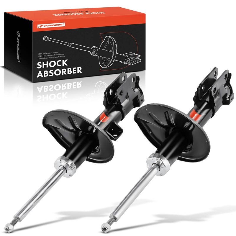 2x Front Shock Absorber for Mitsubishi Galant 2004-2012 L4 2.4L