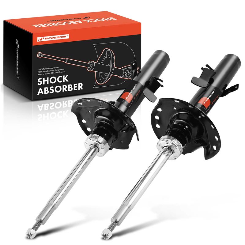 2x Front Shock Absorber for Land Rover LR2 2008-2015 2.0L 3.2L