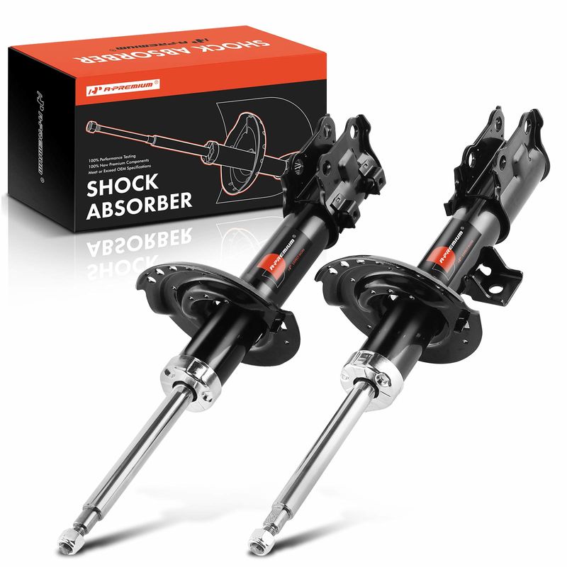 2x Front Shock Absorber for Hyundai Elantra 2011-2016 1.8L 2.0L Sedan